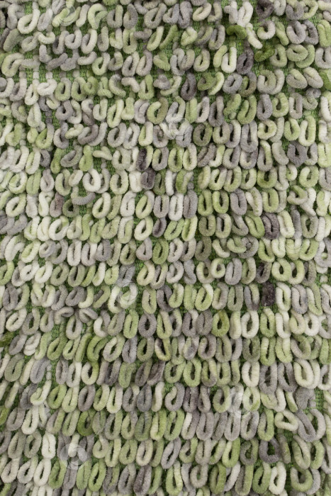 Скачать Ковер из микрофибры с ворсом Green Loop - Мягкая меланжевая текстура фотосток Ozero