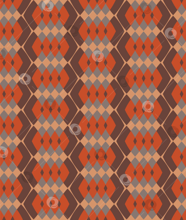 Скачать Абстрактные геометрические элементы в виде плавно меняющихся ромбов. Фон для презентаций, веб-сайтов, текстиля. фотосток Ozero