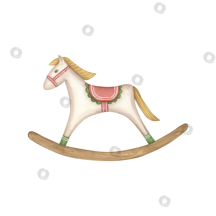 Скачать деревянная лошадка-качалка фотосток Ozero