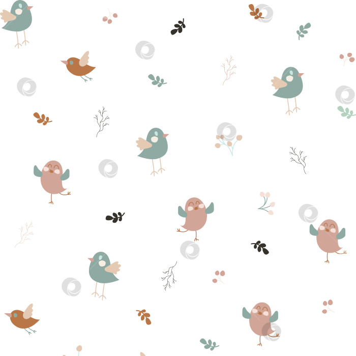 Скачать Бесшовный паттерн на прозрачном фоне, детский узор для фонов, обложек, ткани, упаковки. Векторная иллюстрация. фотосток Ozero