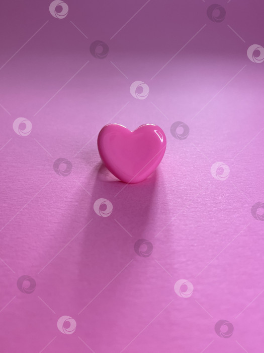 Скачать Розовое сердце фотосток Ozero