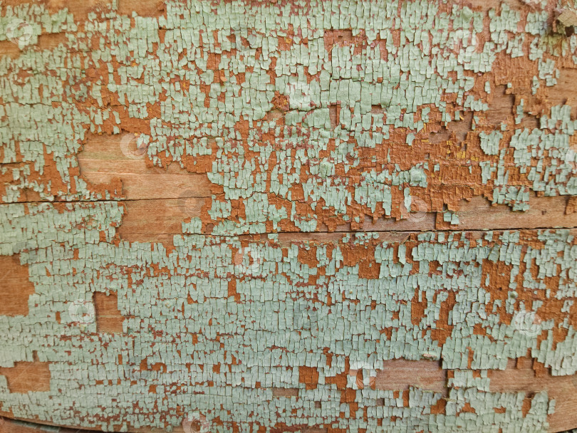 Скачать деревянная поверхность со старой потрескавшейся краской фотосток Ozero