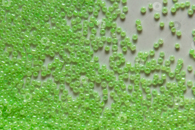Скачать Зеленая текстура, много зеленых бусин фотосток Ozero