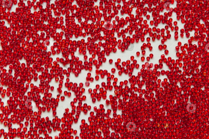 Скачать Много красных бусин фотосток Ozero