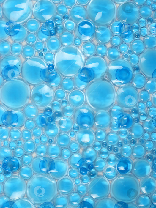 Скачать голубой коврик для ванной из поливинилхлорида, вид сверху фотосток Ozero