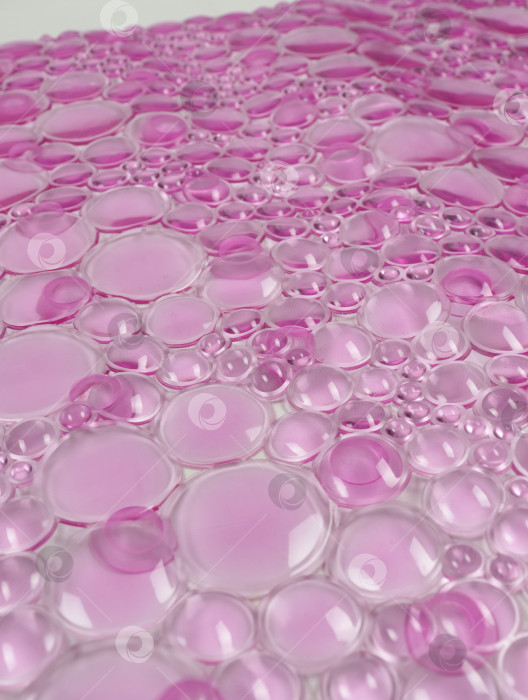 Скачать Нескользящий коврик для ванной из ПВХ с розовой пузырчатой текстурой - безопасное напольное покрытие для всех возрастов и способностей фотосток Ozero