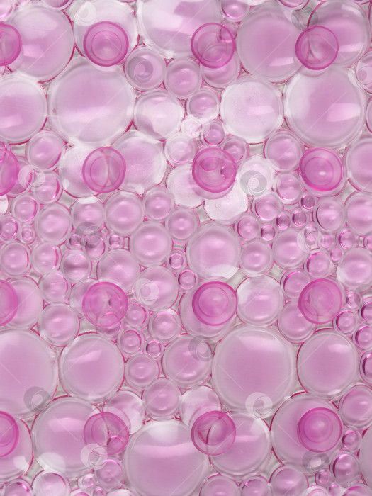 Скачать Нескользящий коврик для ванной из ПВХ с розовой пузырчатой текстурой - безопасное напольное покрытие для всех возрастов и способностей фотосток Ozero
