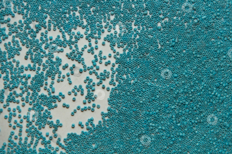 Скачать Много синих бусин, текстура фотосток Ozero