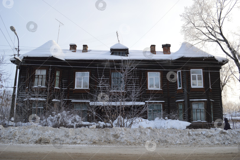 Скачать Деревянный дом фотосток Ozero