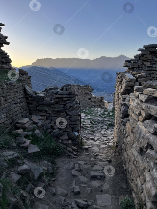 Скачать Древний город в горах фотосток Ozero