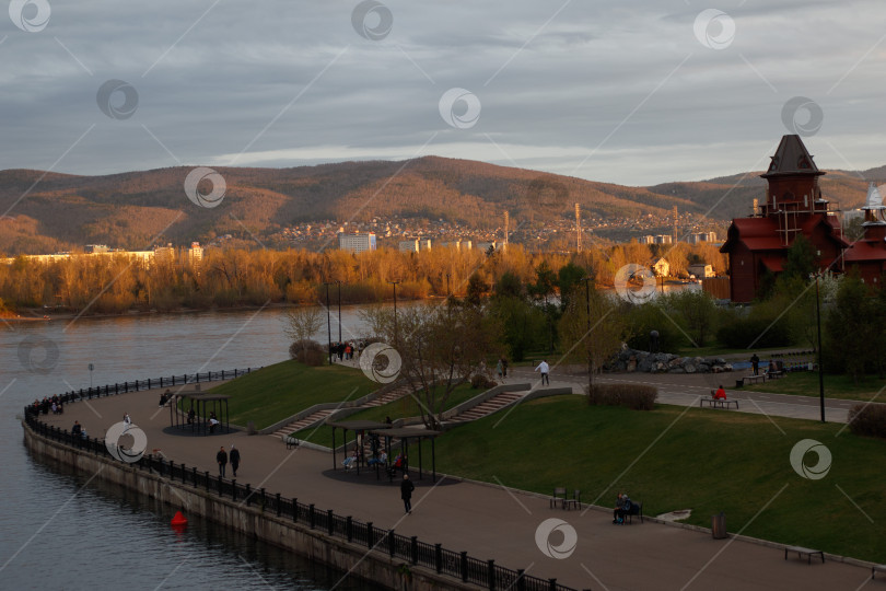 Скачать Город Красноярск фотосток Ozero