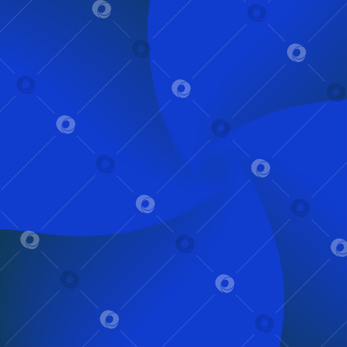 Скачать Красивый синий, как бы закрученный по центру градиентный фон с пустым текстовым полем. фотосток Ozero