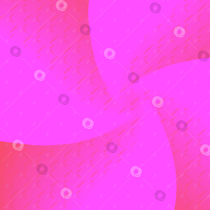 Скачать Розовый, как бы закрученный по центру, градиентный фон с авторским рисунком для текстуры и пустым полем для вашего текста. фотосток Ozero