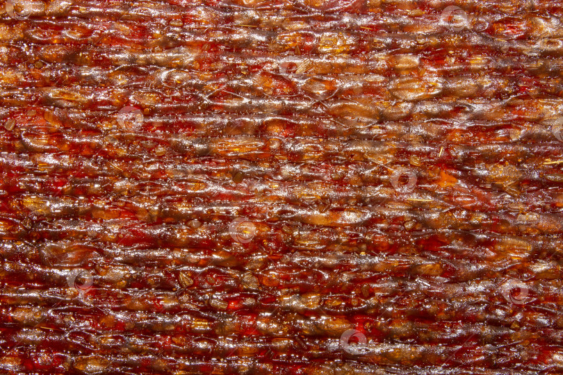 Скачать Вяленое соевое мясо с приправами.Текстура сои.Соевые закуски к пиву.Соевые закуски.Острое соевое мясо. фотосток Ozero