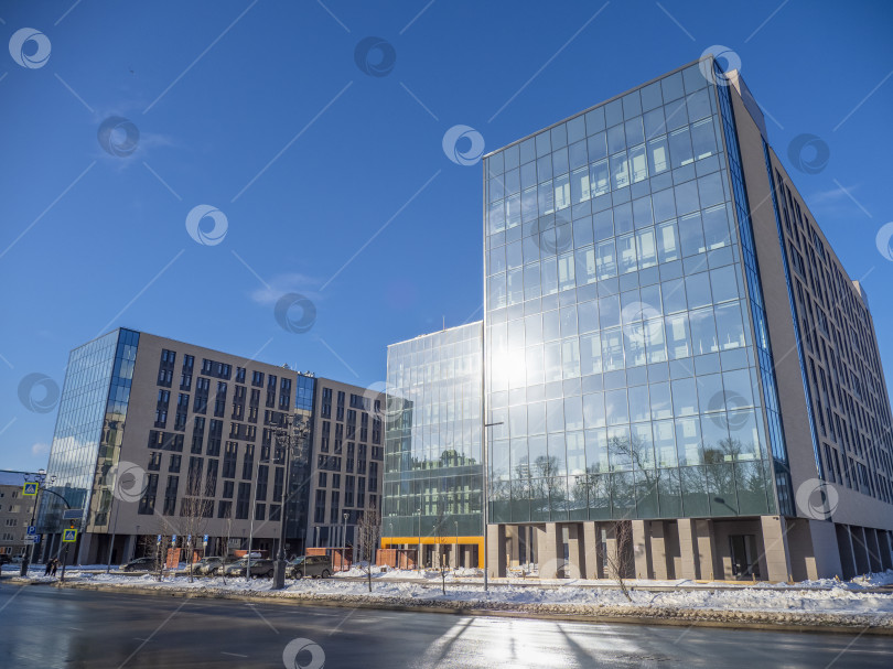 Скачать «Кампус Шахалинтех», научный центр. г. Южно-Шахалинск. Сахалин. Россия. 2026.02. Студенческий городок "SakhalinTech Campus". Южно-Сахалинск. Сахалин (марка) фотосток Ozero