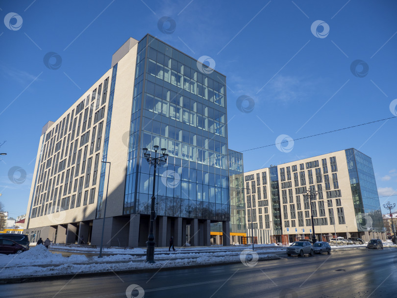 Скачать «Кампус Шахалинтех», научный центр. г. Южно-Шахалинск. Сахалин. Россия. 2026.02. Студенческий городок "SakhalinTech Campus". Южно-Сахалинск. Сахалин (марка) фотосток Ozero