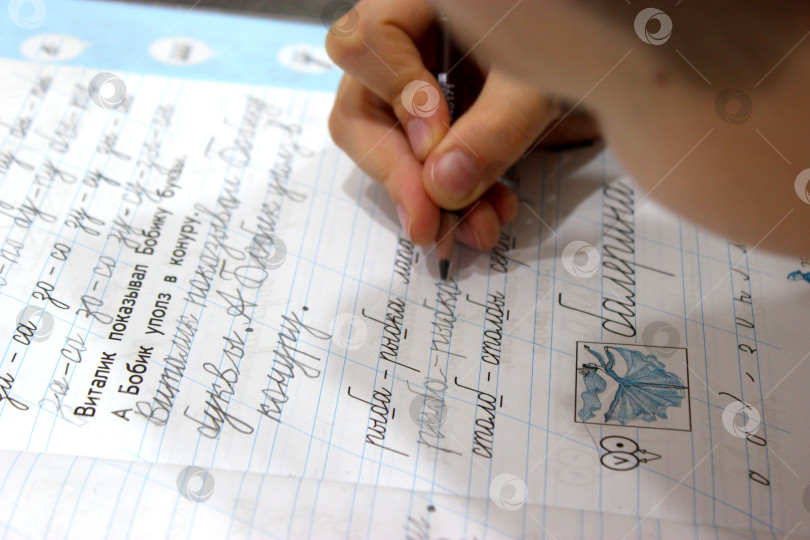 Скачать Школьные прописи фотосток Ozero