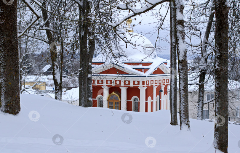 Скачать Часовня Святого праведного  Иакова Боровичского. фотосток Ozero