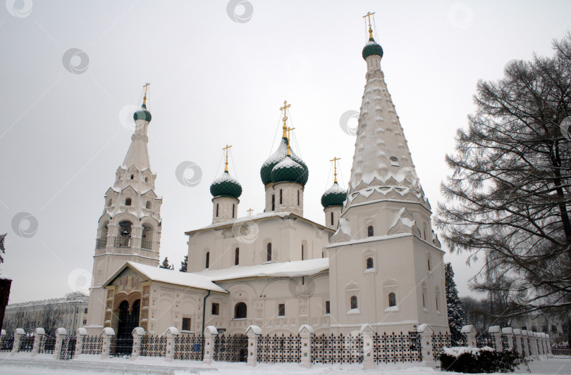 Скачать Ильинская церковь. Ярославль. Январь 2026г фотосток Ozero