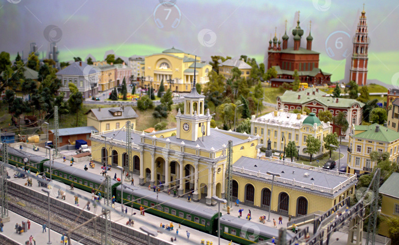 Скачать Шоу-макет "Золотое кольцо России" в Ярославле. фотосток Ozero