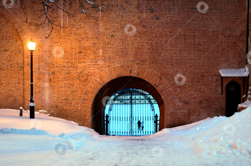 Скачать Ворота Новгородского Кремля фотосток Ozero