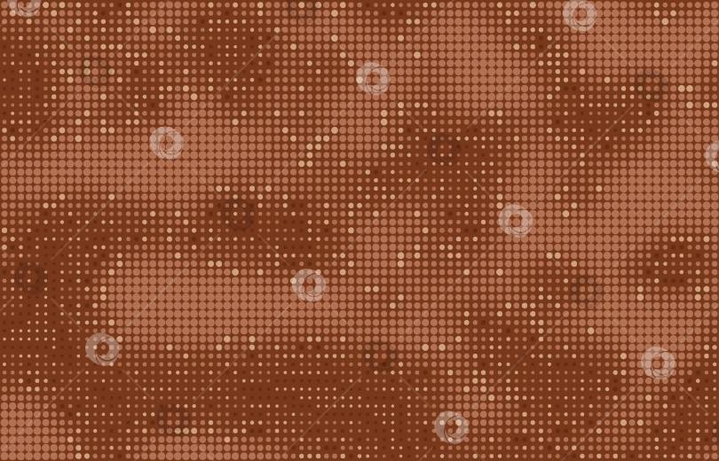 Скачать Коричневая камуфляжная текстура в полутонах. Городской камуфляж с точечным рисунком. Цифровой фон. Векторные обои фотосток Ozero