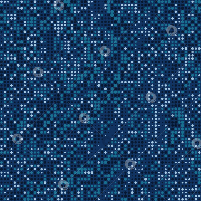 Скачать Цифровой темно-синий камуфляж в полутонах. Рисунок на светодиодном экране в темно-синих тонах, камуфляжная сетка, ультрамариновый фон в горошек. Бесшовная векторная текстура фотосток Ozero