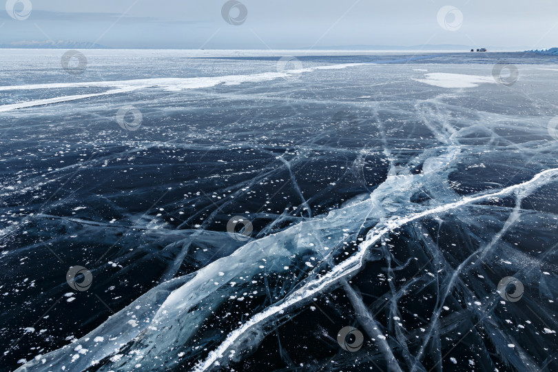 Скачать Байкальский лед фотосток Ozero