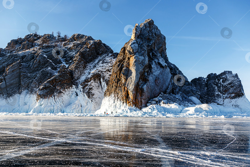 Скачать Мыс Хобой острова Ольхон фотосток Ozero