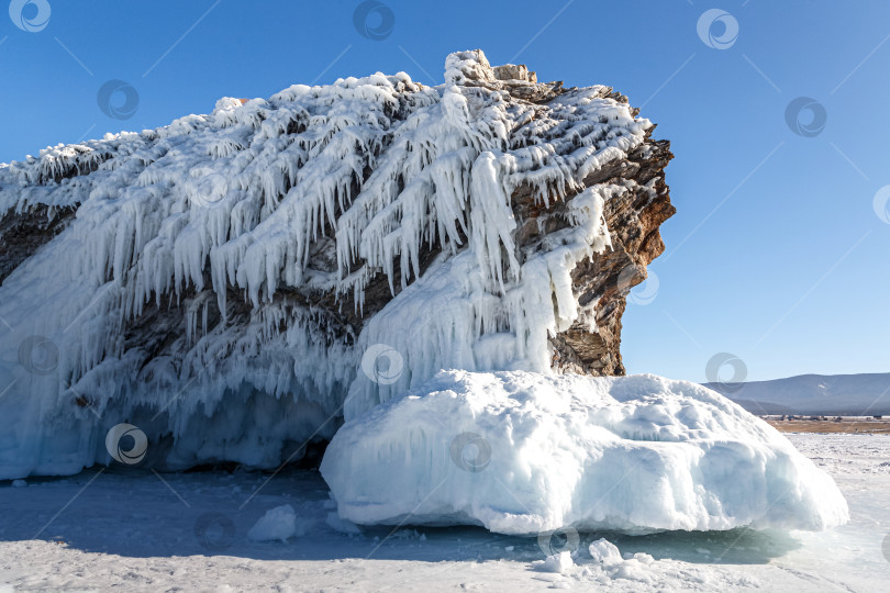 Скачать ледяные скульптуры Байкала фотосток Ozero