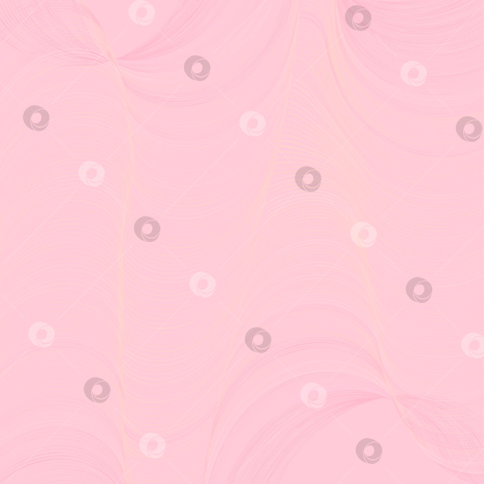 Скачать Множество тонких розовых, желтоватых линий объединяются в волнистую структуру, образуя абстрактный фон для открыток, свадебных поздравлений. фотосток Ozero