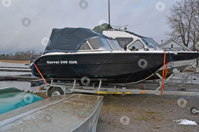 Скачать Катера на суше фотосток Ozero