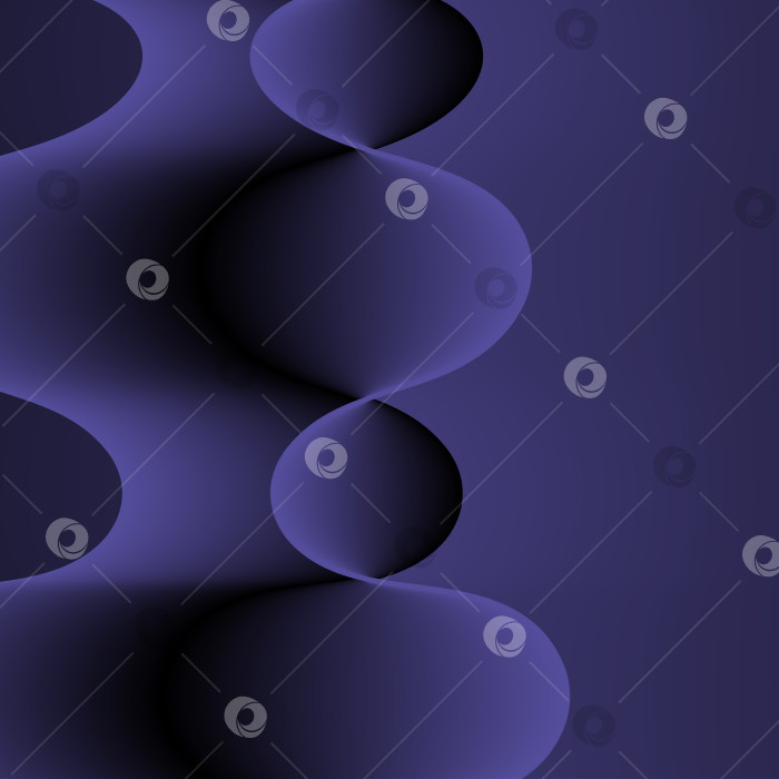 Скачать Красивые волнистые, вертикально расположенные формы в фиолетовых тонах. фотосток Ozero