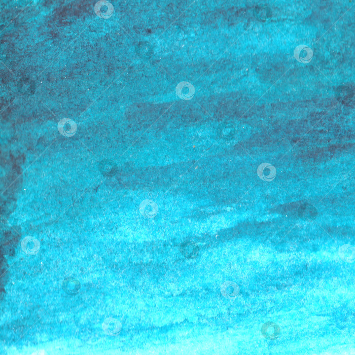 Скачать Небесно-голубой акварельный фон. Градиентная заливка. Текстура, нарисованная от руки. Кусочек неба фотосток Ozero