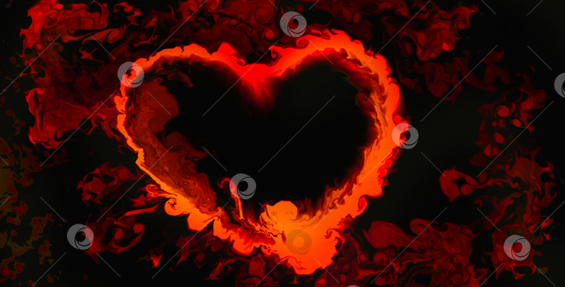 Скачать Красное жидкое сердце, пронзенное на черном фоне. фотосток Ozero