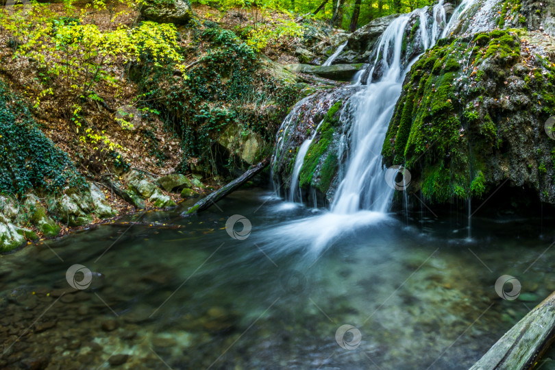 Скачать лесной водопад фотосток Ozero