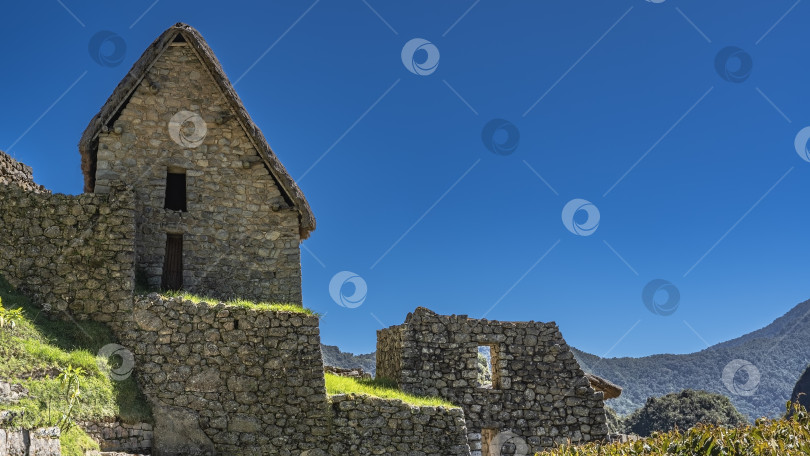 Скачать Руины древнего затерянного города инков Мачу-Пикчу. фотосток Ozero