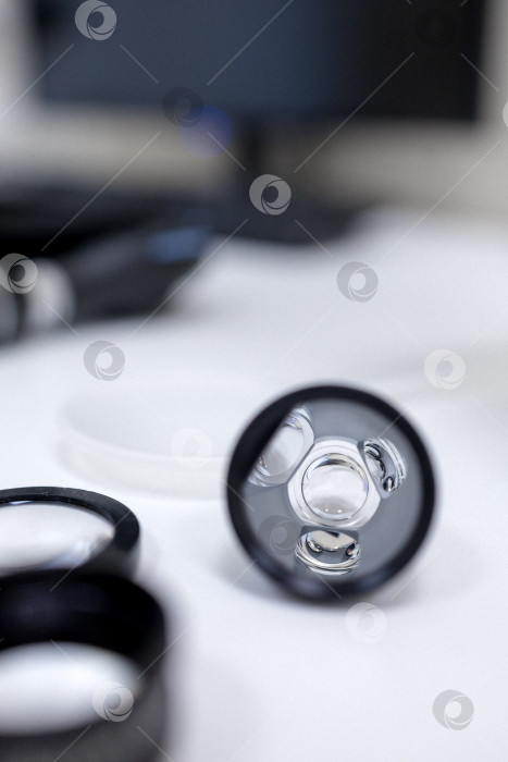 Скачать оптические линзы для осмотра офтальмологом фотосток Ozero