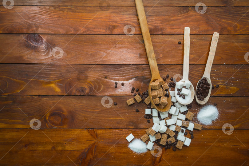 Скачать Сахар и кофе фотосток Ozero