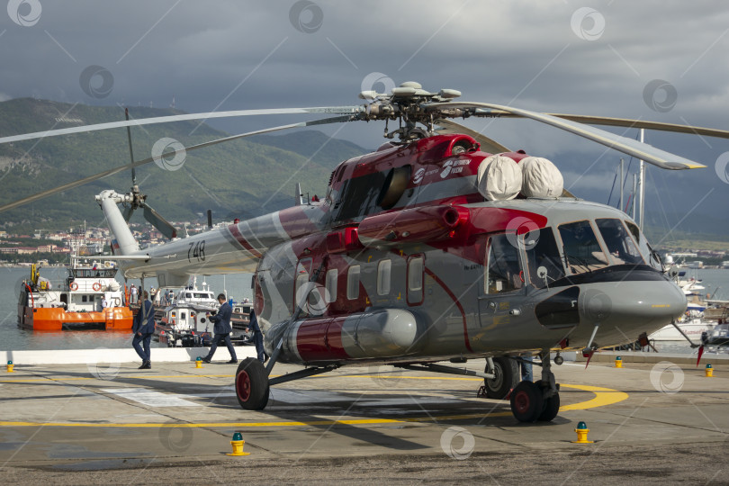 Скачать Российский вертолет Ми-8АМТ фотосток Ozero