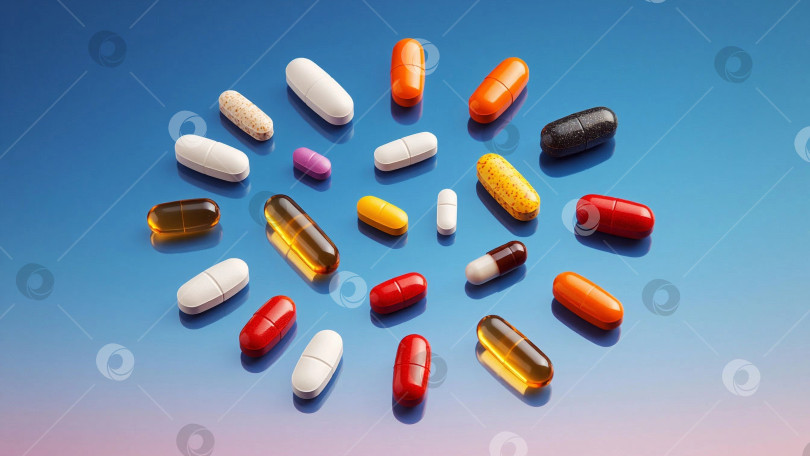 Скачать Фон лекарства. фотосток Ozero