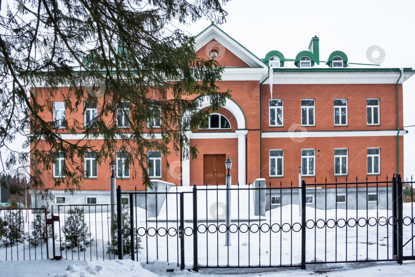 Скачать Здание Монастырский Гостевой дом Сестринский корпус Подворья Иоанновского ставропигиального женского монастыря в посёлке Вартемяги фотосток Ozero