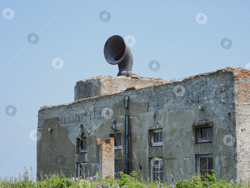 Скачать Мактонин.Мыс Свободный. 2025. 09. Сахалин. (1935 Камоидзава - мыс Айро. Карафуто) Сахалин. (марка) фотосток Ozero