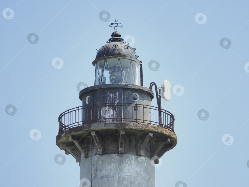 Скачать Маяк Тонин.  Мыс Свободный. 2025. 09. Сахалин. Россия. (1935, Камоидзава - мыс Айро. Карафуто) Сахалин. (марка) фотосток Ozero