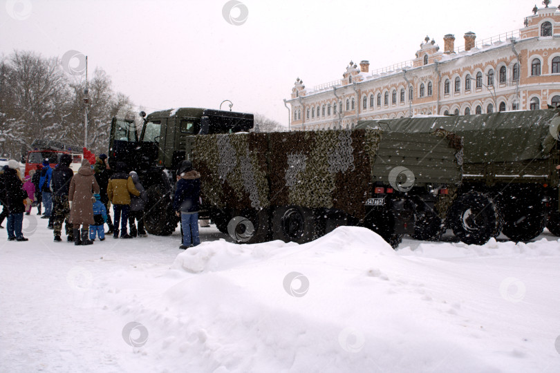 Скачать Выставка военной техники в Вологде. фотосток Ozero