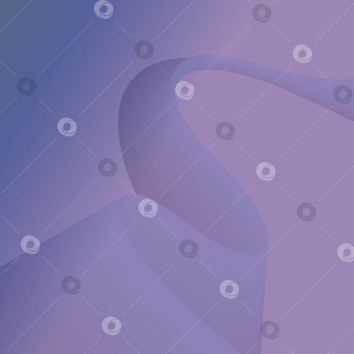 Скачать На сине-розовом фоне волнистая широкая фигура, напоминающая ленту, тянется по диагонали вверх. фотосток Ozero