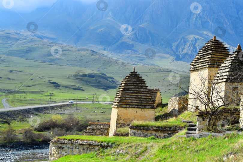 Скачать Северная Осетия. Даргавс фотосток Ozero