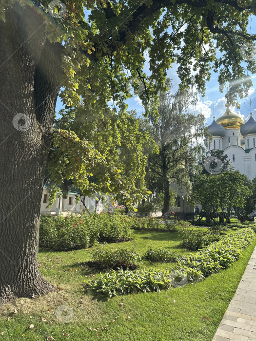Скачать Церковный пейзаж фотосток Ozero