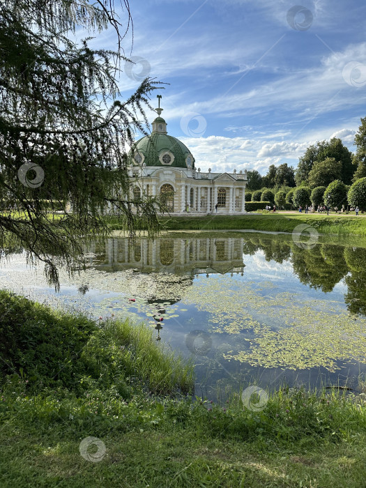 Скачать Пруд Кусково фотосток Ozero