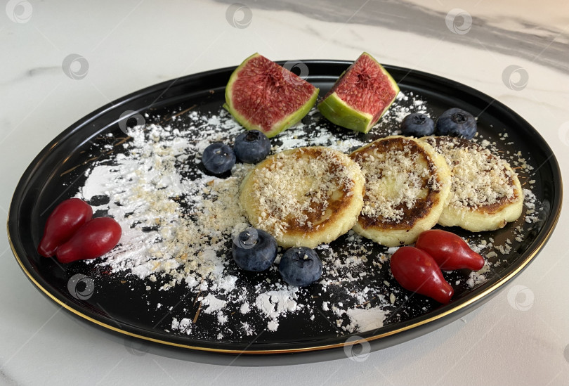 Скачать Завтрак с сырниками фотосток Ozero